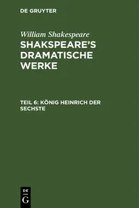 König Heinrich der Sechste_cover