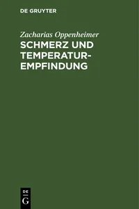 Schmerz und Temperaturempfindung_cover