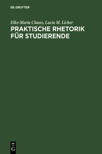 Praktische Rhetorik für Studierende_cover