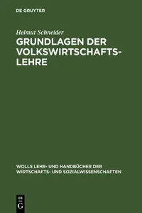 Grundlagen der Volkswirtschaftslehre_cover