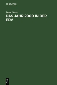 Das Jahr 2000 in der EDV_cover