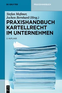 Praxishandbuch Kartellrecht im Unternehmen_cover