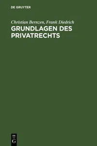 Grundlagen des Privatrechts_cover