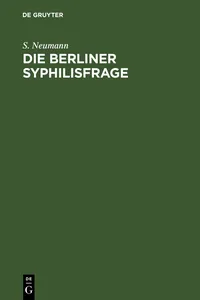 Die Berliner Syphilisfrage_cover