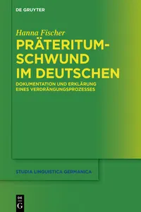 Präteritumschwund im Deutschen_cover