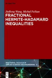 Fractional Hermite-Hadamard Inequalities_cover