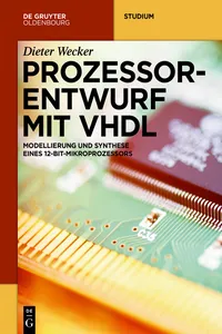 Prozessorentwurf mit VHDL_cover