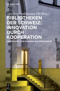 Bibliotheken der Schweiz: Innovation durch Kooperation_cover