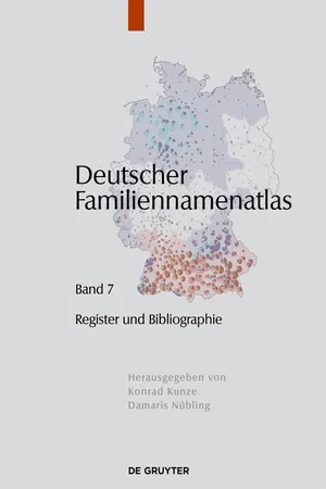 Verzeichnisse, Register, Literatur