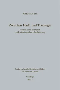 Zwischen Hadit und Theologie_cover