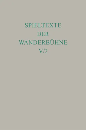 Italienische Spieltexte II