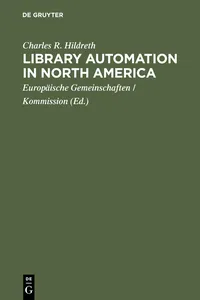 Library automation in North America_cover