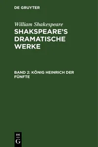 König Heinrich der Fünfte_cover