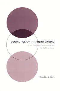 Social Policy and Policymaking by the Branches of Government and the Public-at-Large_cover
