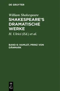 Hamlet, Prinz von Dänmark_cover