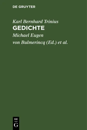 Gedichte