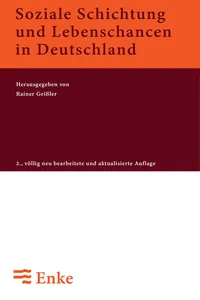 Soziale Schichtung und Lebenschancen in Deutschland_cover