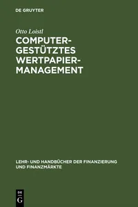 Computergestütztes Wertpapiermanagement_cover