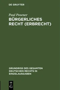 Bürgerliches Recht_cover