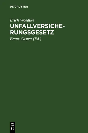 Unfallversicherungsgesetz