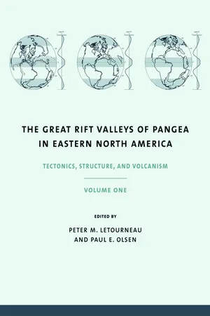 The Great Rift Valleys of Pangea in Eastern North America