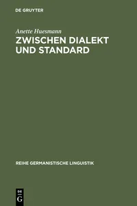 Zwischen Dialekt und Standard_cover