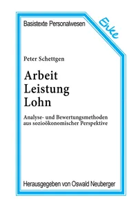 Arbeit, Leistung, Lohn_cover