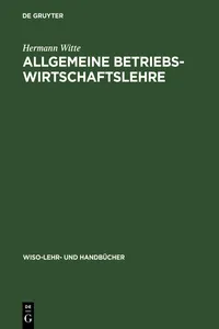 Allgemeine Betriebswirtschaftslehre_cover