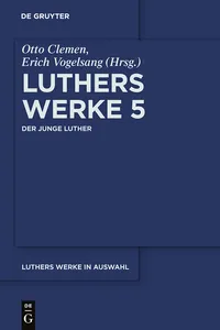 Der junge Luther_cover