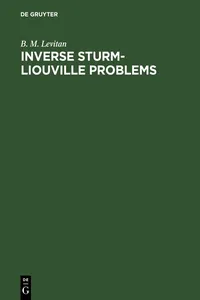 Inverse Sturm-Liouville Problems_cover