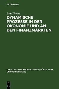 Dynamische Prozesse in der Ökonomie und an den Finanzmärkten_cover