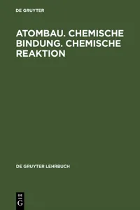 Atombau. Chemische Bindung. Chemische Reaktion_cover