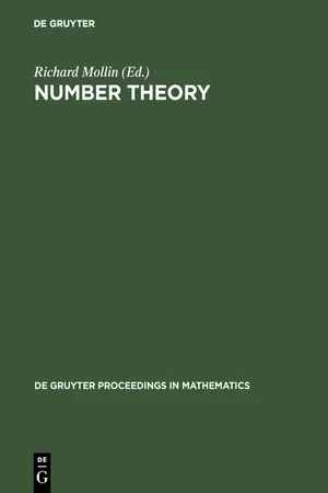 Number Theory