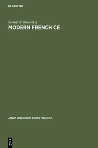 Modern French CE_cover