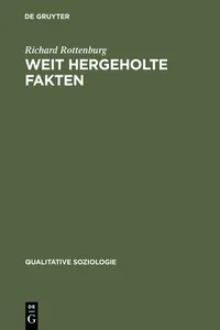 Weit hergeholte Fakten_cover