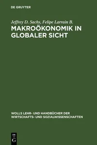 Makroökonomik in globaler Sicht_cover