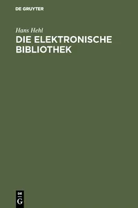 Die elektronische Bibliothek_cover