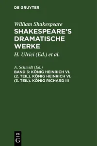 König Heinrich VI. König Heinrich VI. König Richard III_cover