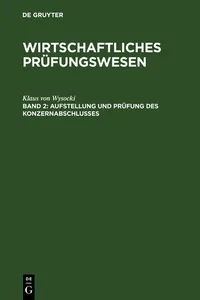 Aufstellung und Prüfung des Konzernabschlusses_cover