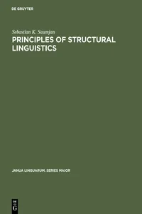 Principles of Structural Linguistics_cover