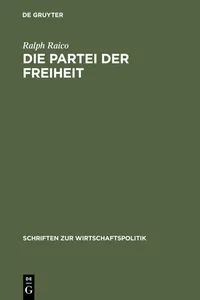 Die Partei der Freiheit_cover