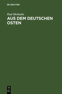 Aus dem Deutschen Osten_cover