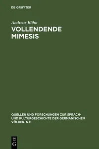 Vollendende Mimesis_cover