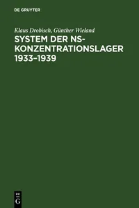 System der NS-Konzentrationslager 1933–1939_cover