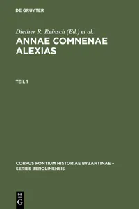 Annae Comnenae Alexias_cover