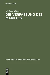 Die Verfassung des Marktes_cover