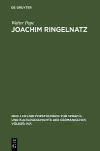 Joachim Ringelnatz_cover