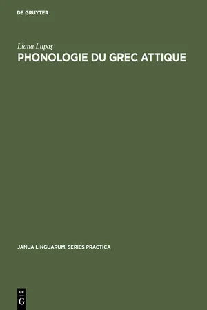 Phonologie du grec attique