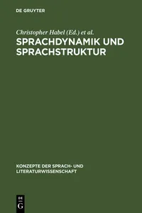 Sprachdynamik und Sprachstruktur_cover