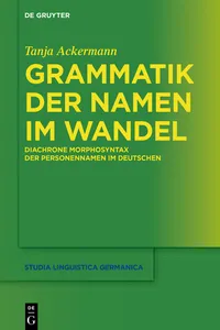 Grammatik der Namen im Wandel_cover